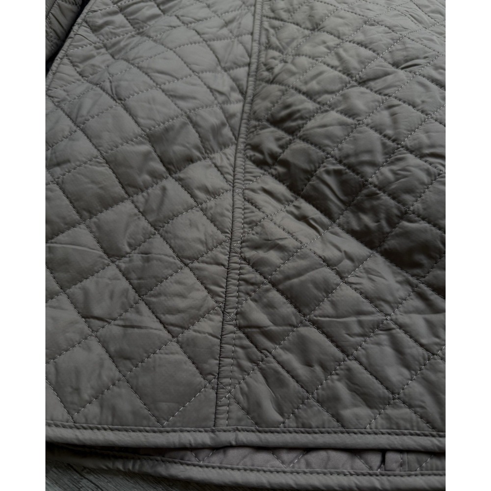 Chico's Quilted Full Button Front Jacket Women's Size 1 Medium Camel - Picture 16 of 16